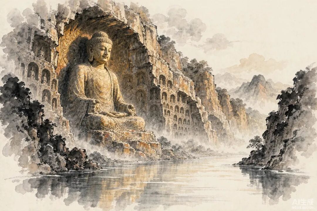 龙门石窟 · 卢舍那大佛