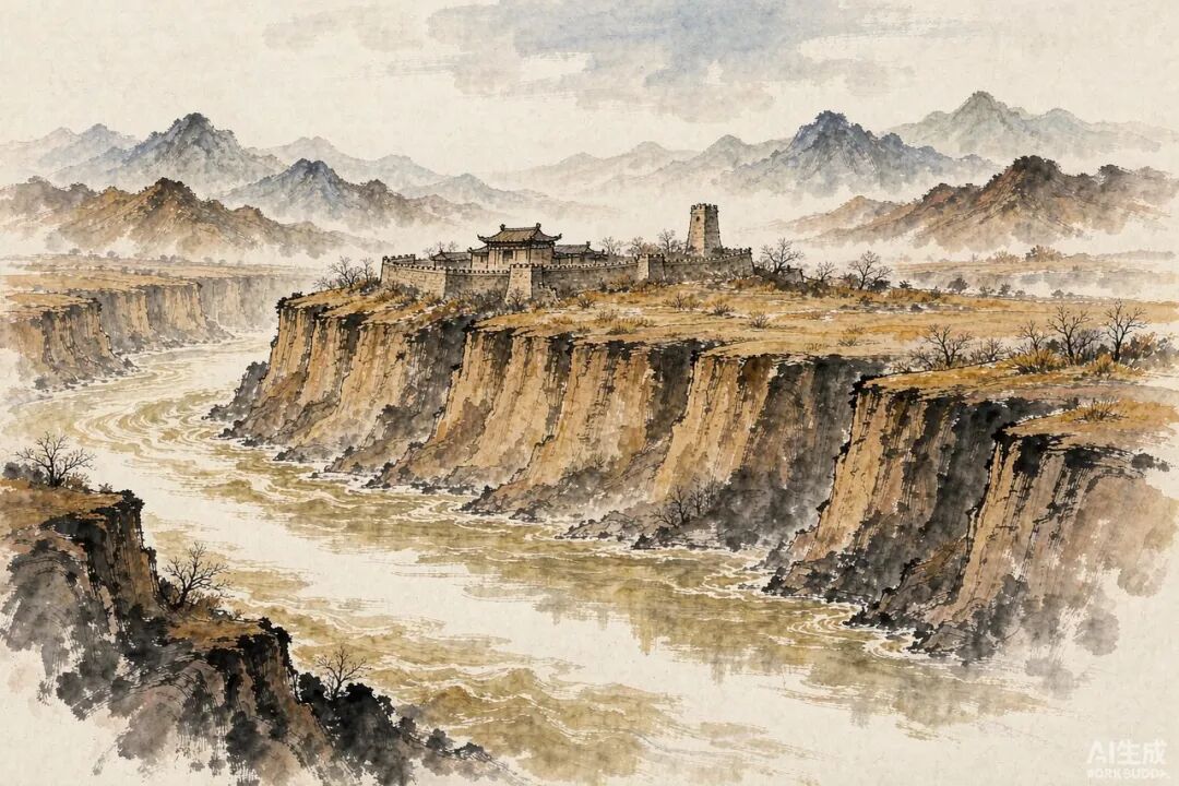 山河表里 · 黄河在潼关拐出最大的一弯