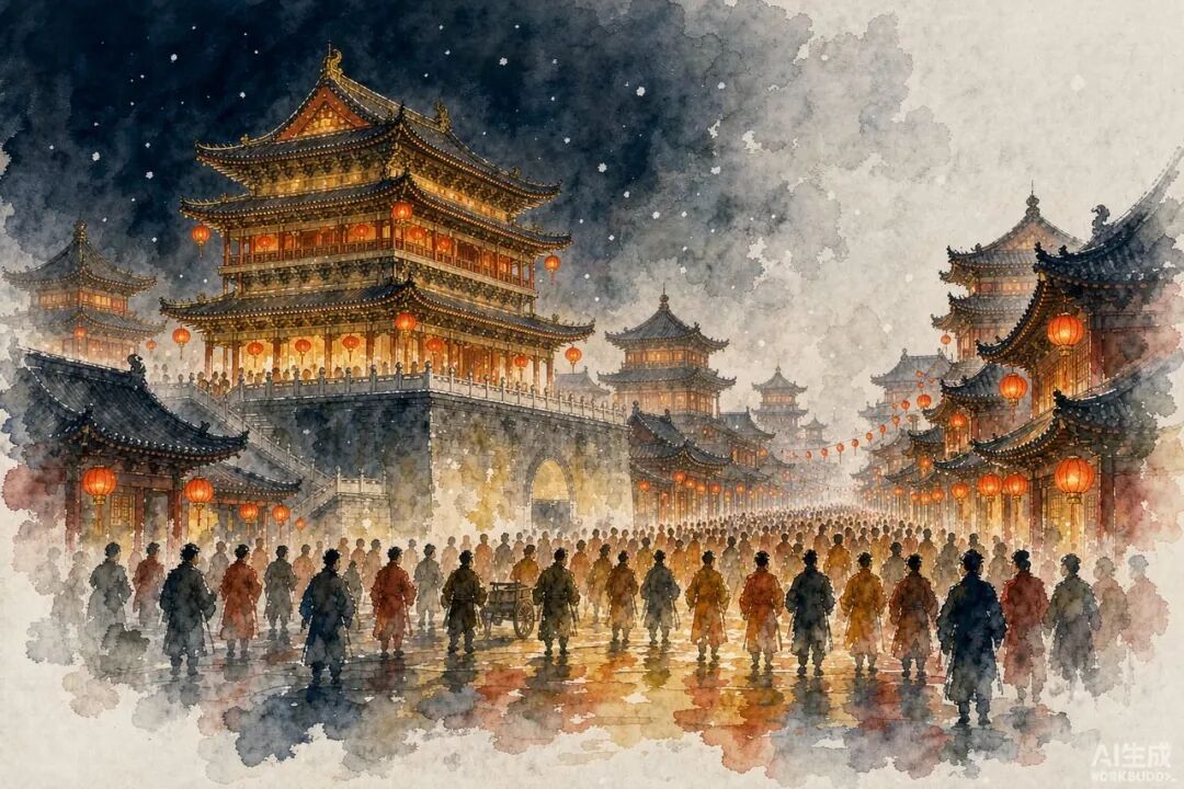 长安夜 · 灯火里的盛唐